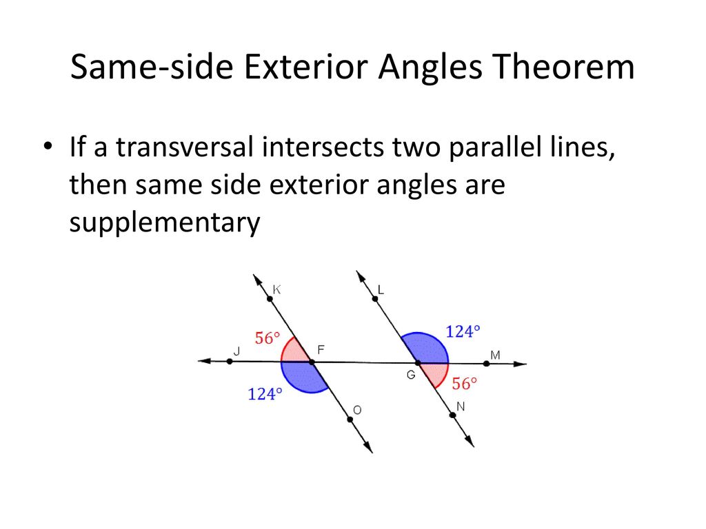 Chapter 3 1 Properties Of Parallel Lines Ppt Download