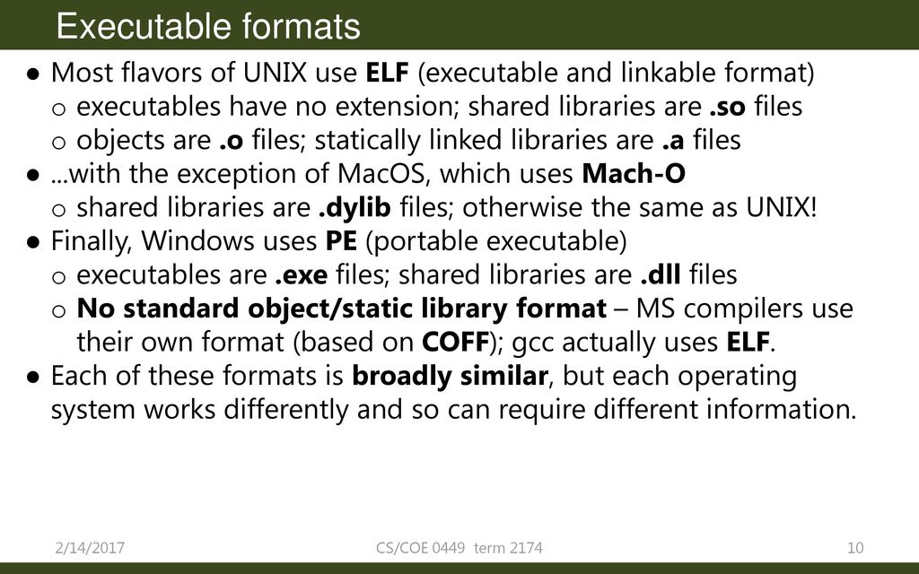 Programs – Loading and Running an Executable - ppt download