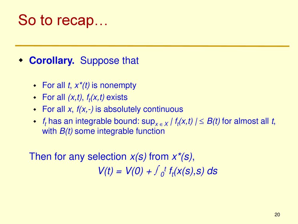 Econ 805 Advanced Micro Theory 1 Ppt Download
