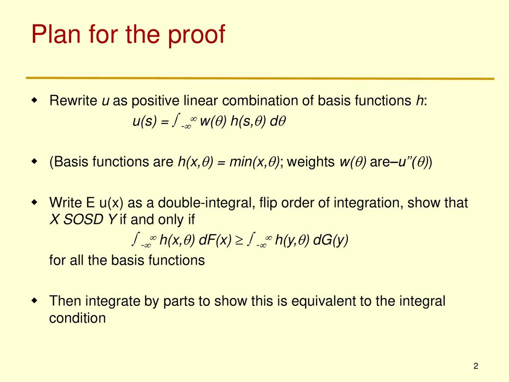 Econ 805 Advanced Micro Theory 1 Ppt Download