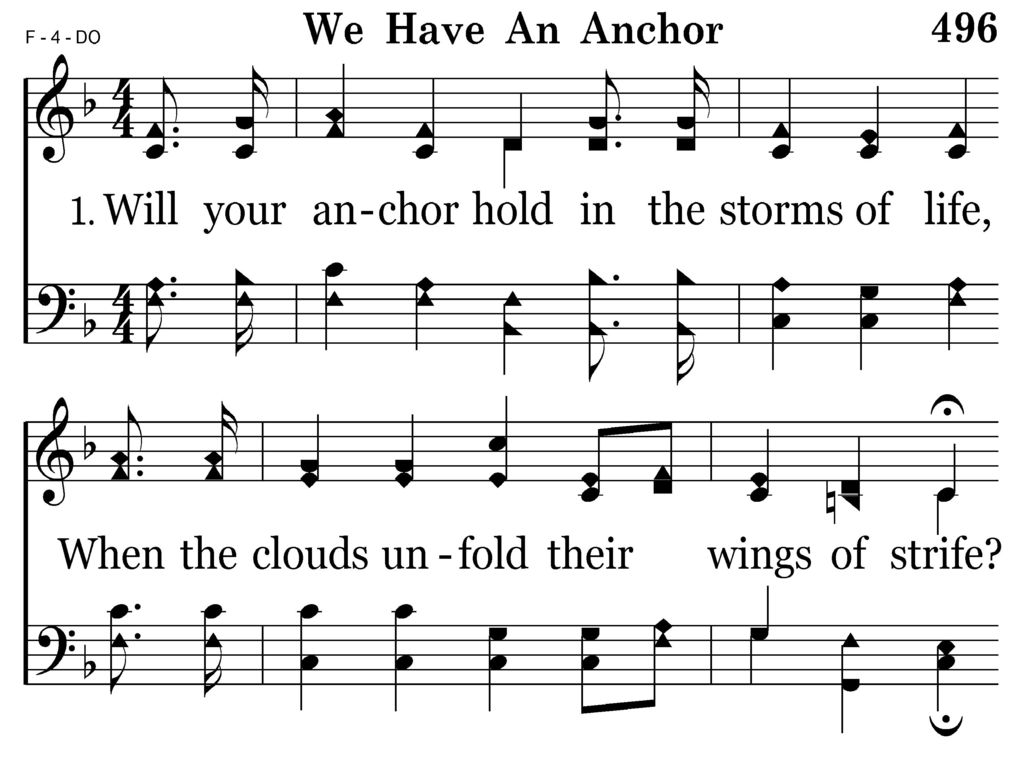 496 - We Have An Anchor - 1.1