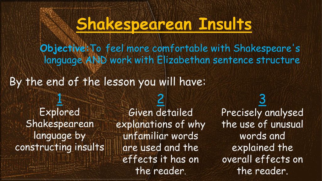 shakespearean insults column b