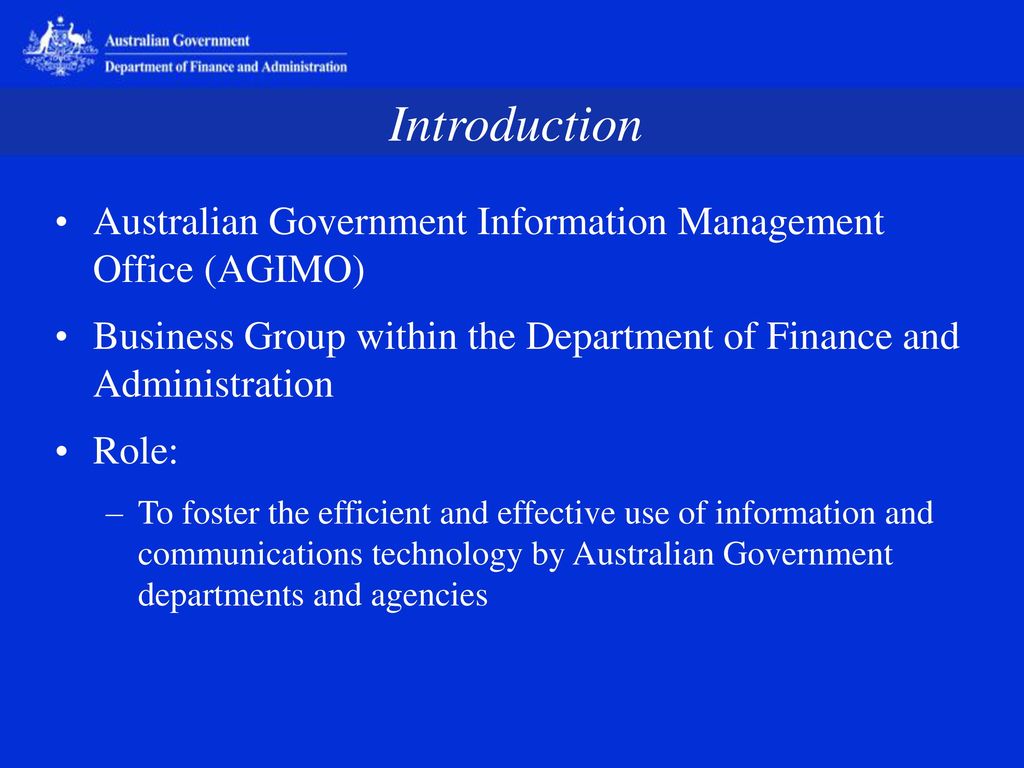 IPv6 within the Australian Government ppt