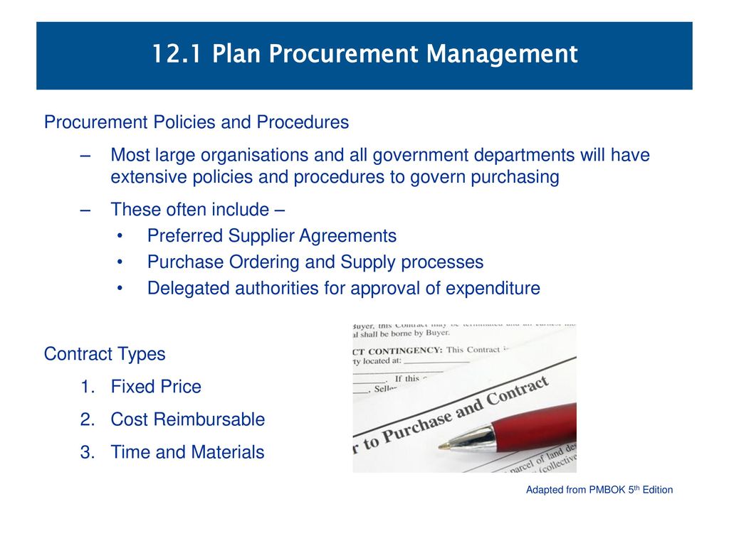 221.21 Plan Procurement Management - ppt download Pertaining To preferred supplier agreement template