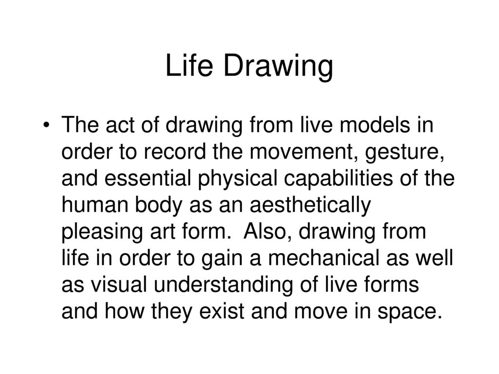 Life Drawing