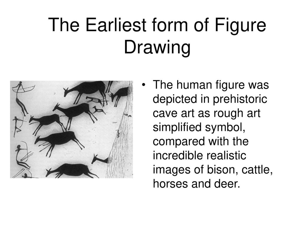 The Earliest form of Figure Drawing