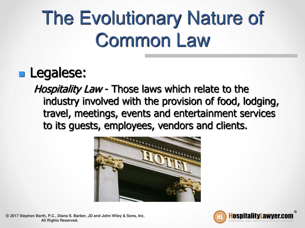 The Evolutionary Nature of Common Law