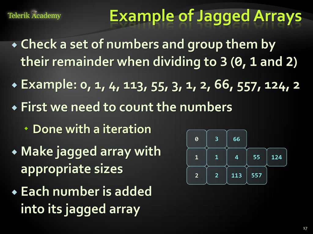 Multidimensional Arrays - ppt download