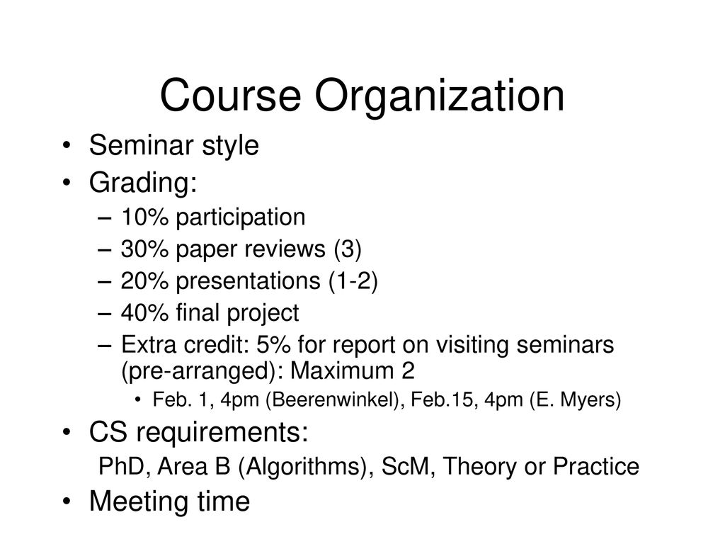 CS296-5 Genomes, Networks, and Cancer - ppt download