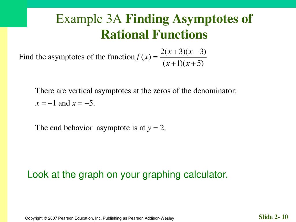 Graphs of rational functions ppt download