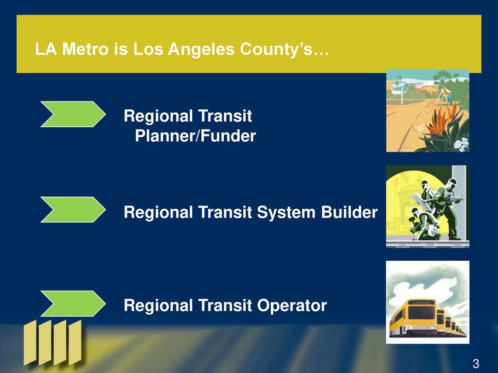 LA Metro is Los Angeles County’s…