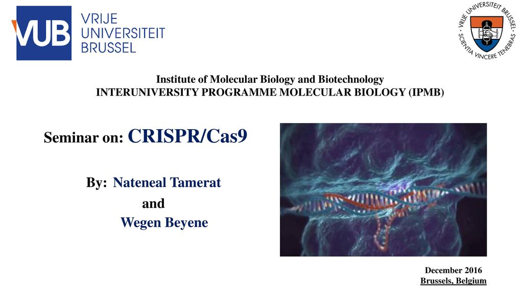 Seminar on: CRISPR/Cas9
