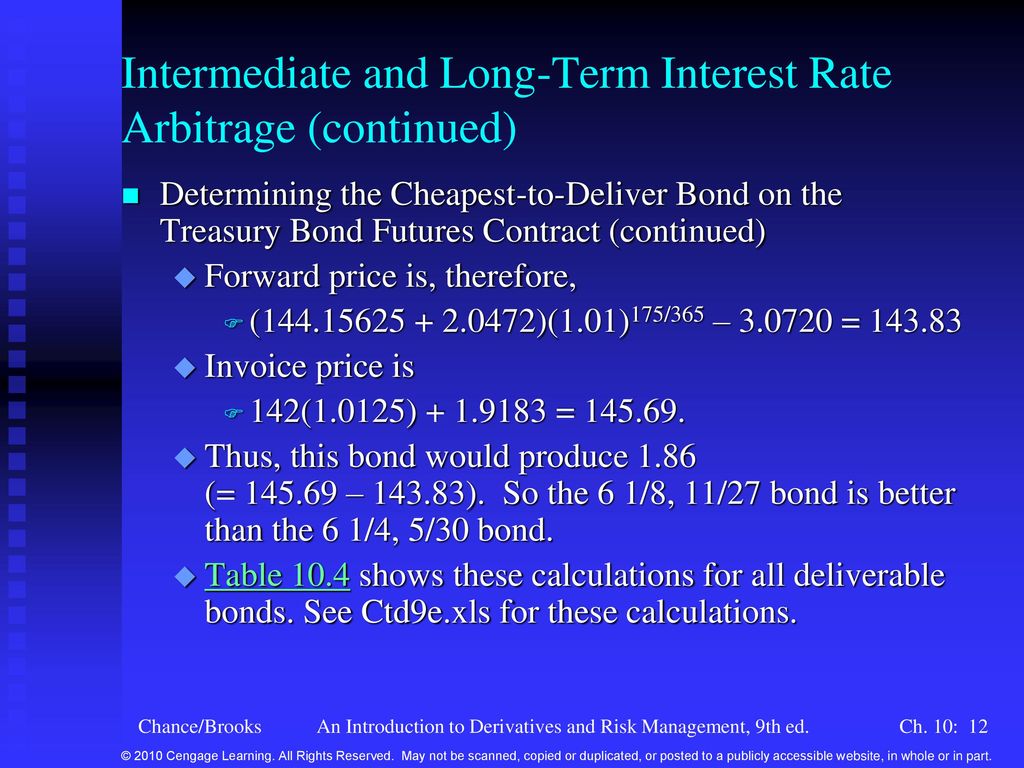 Chapter 10 Futures Arbitrage Strategies Ppt Download Chapter 10 Futures Arbitrage Strategies Ppt Download