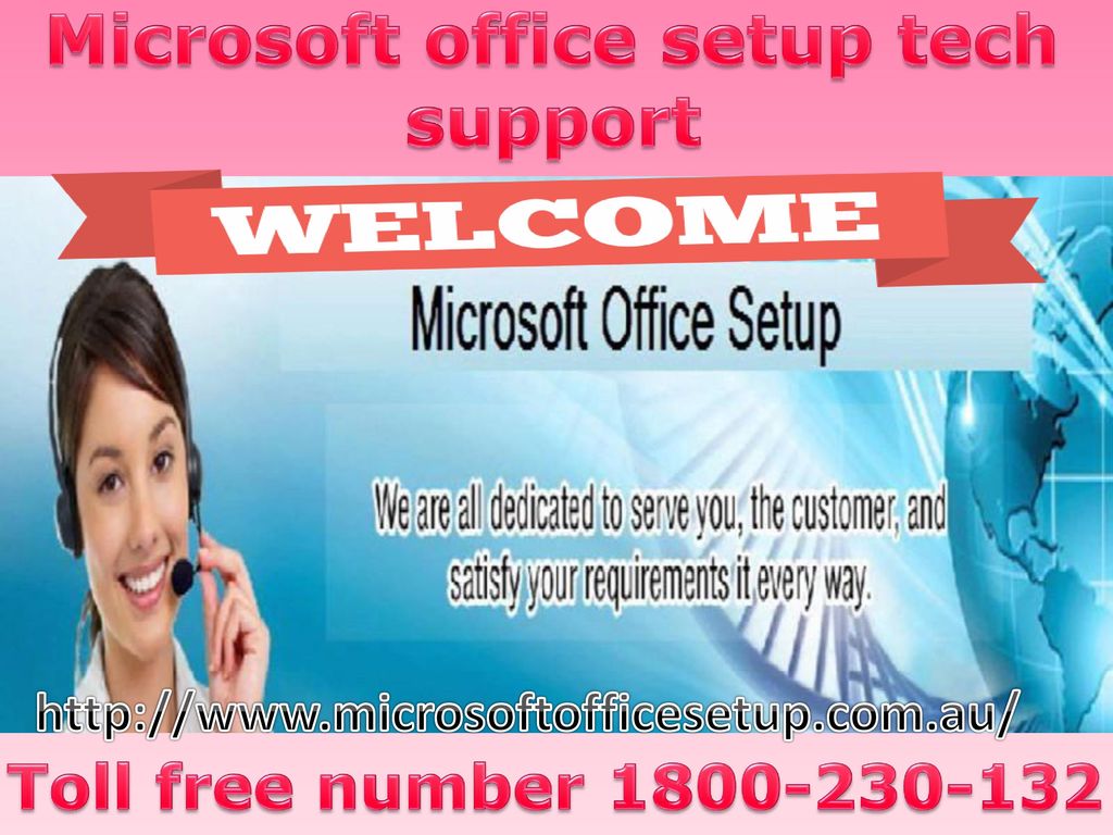 Microsoft office setup tech support