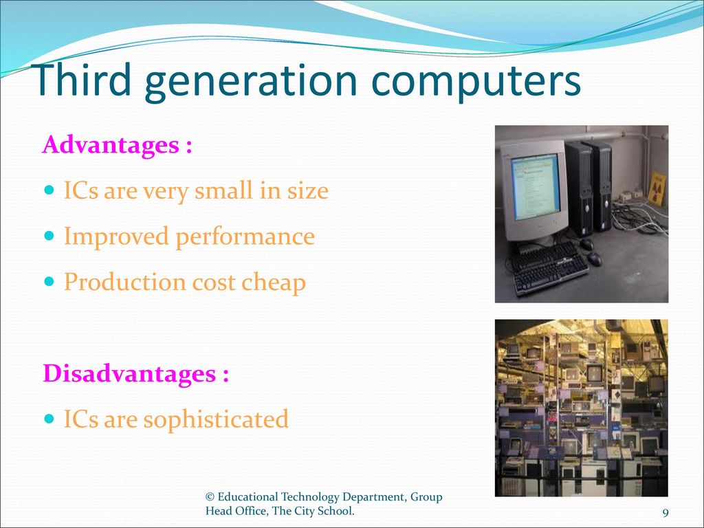 Third generation computers