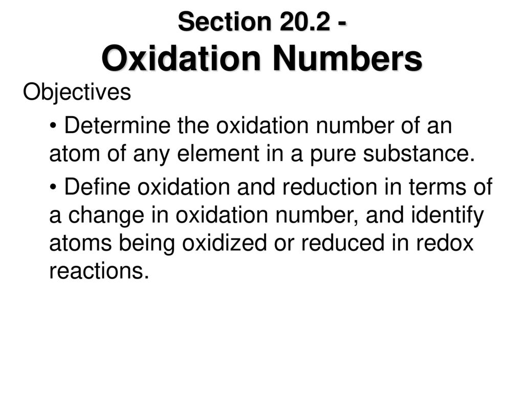 Oxidation number definition