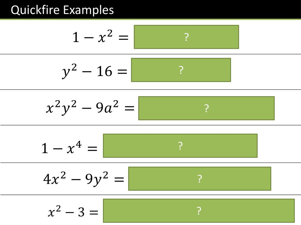 Algebra Factorising Linear And Quadratics Ppt Download