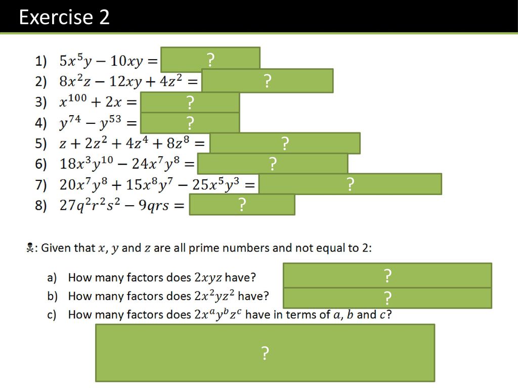 Algebra Factorising Linear And Quadratics Ppt Download Algebra Factorising Linear And Quadratics Ppt Download