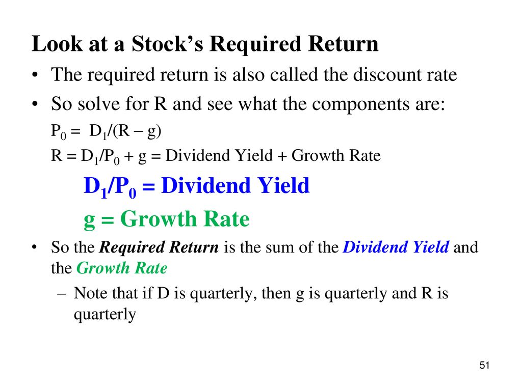 Mbac 6060 Chapter 9 Stock Valuation Ppt Download
