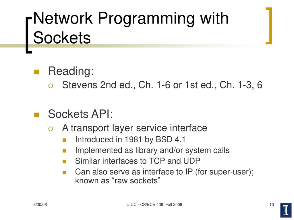 Introduction to Unix Network Programming - ppt download
