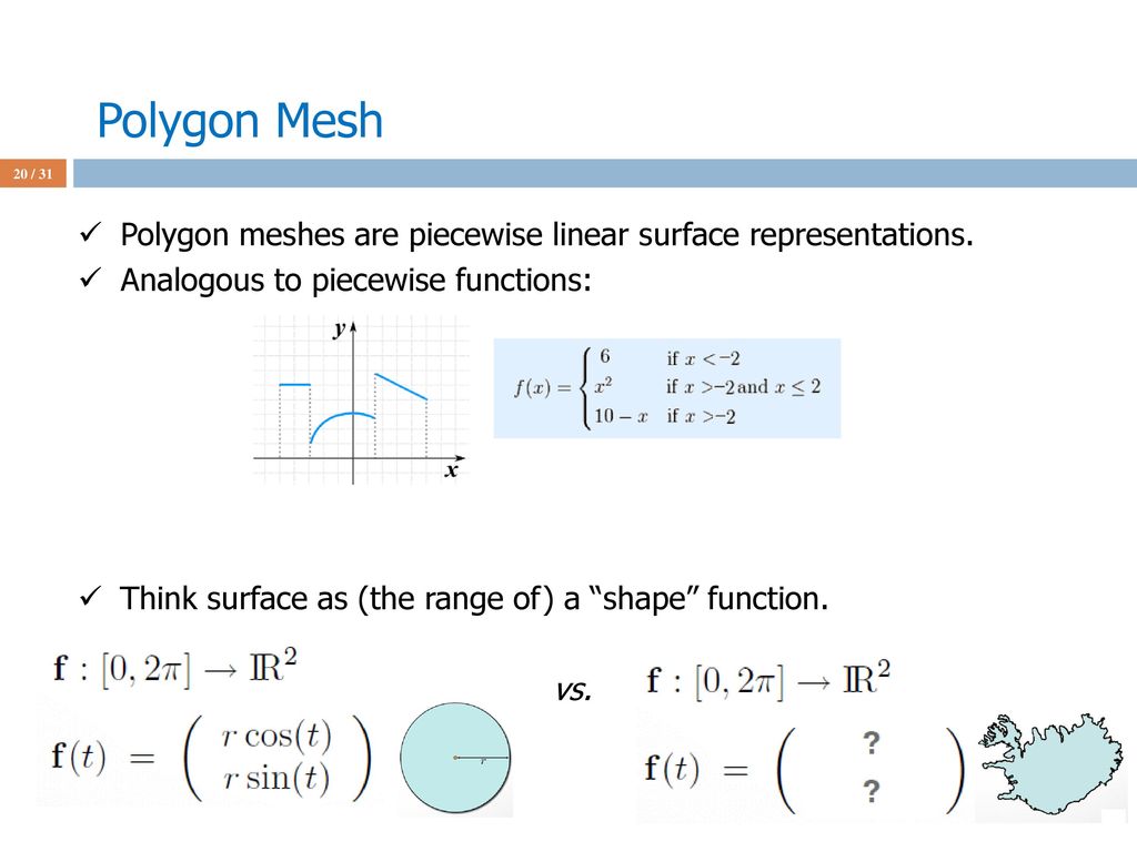 CENG 789 – Digital Geometry Processing 05- Smoothing and Remeshing