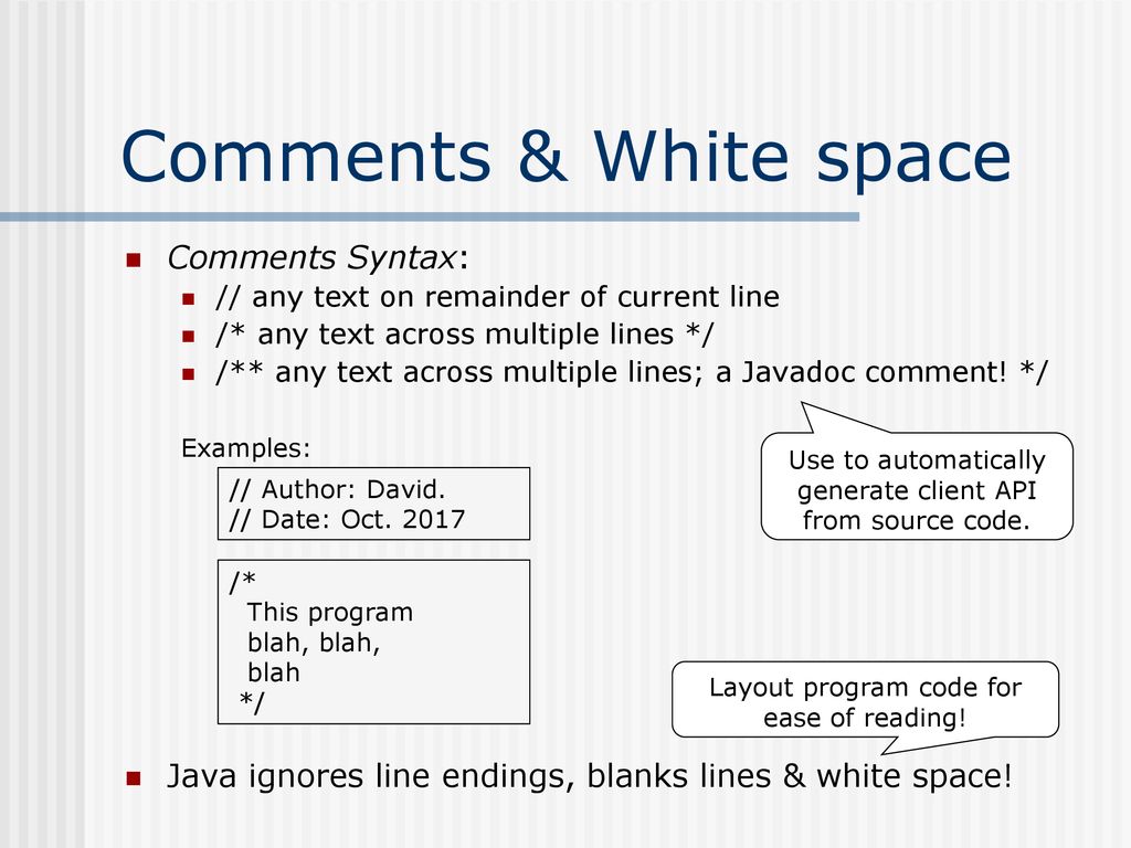 Java Coding David Davenport Computer Eng. Dept., - ppt download