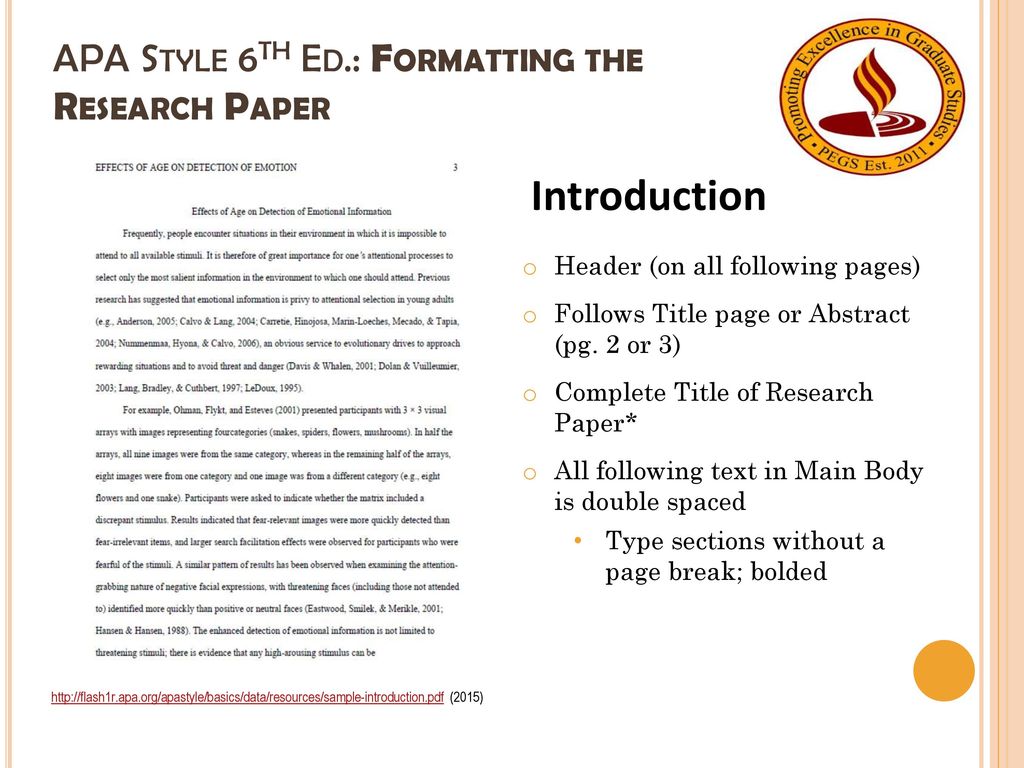 types of apa papers
