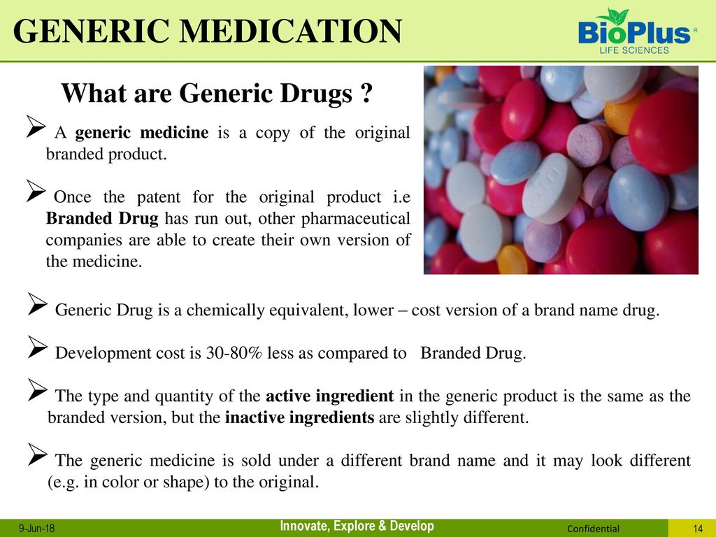 BRANDED VS. GENERIC MEDICINES: QUALITY & SAFETY ISSUES - ppt download
