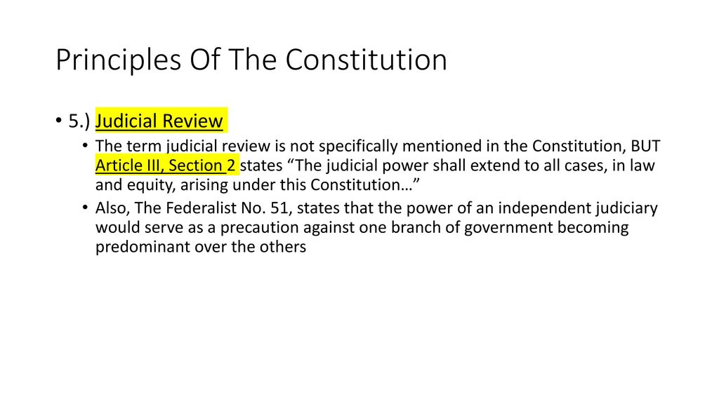 The Constitution and Federalism - ppt download