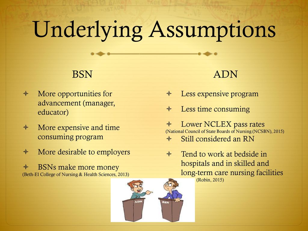 adn vs bsn competencies