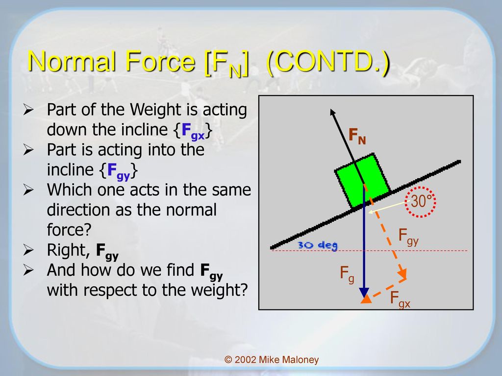 Apparent weight/ normal force - ppt download