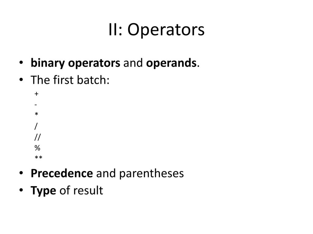 Variables and Expressions - ppt download