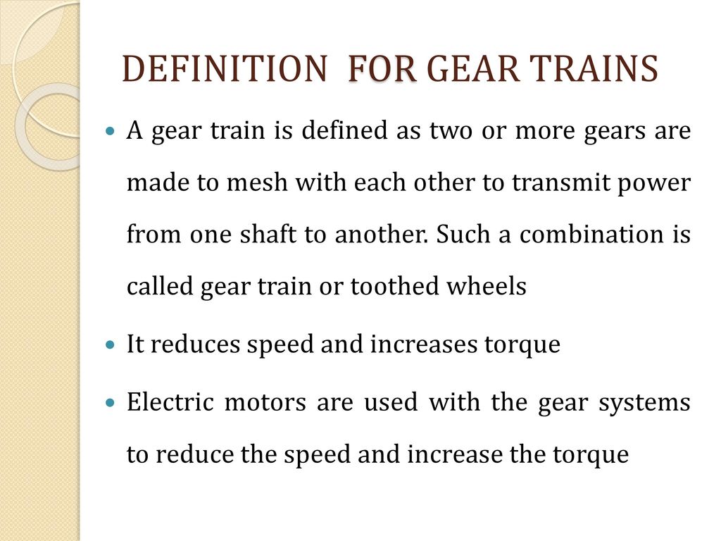 GEAR definition and meaning