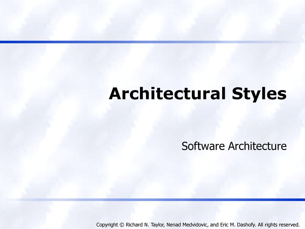 Software architecture ppt download