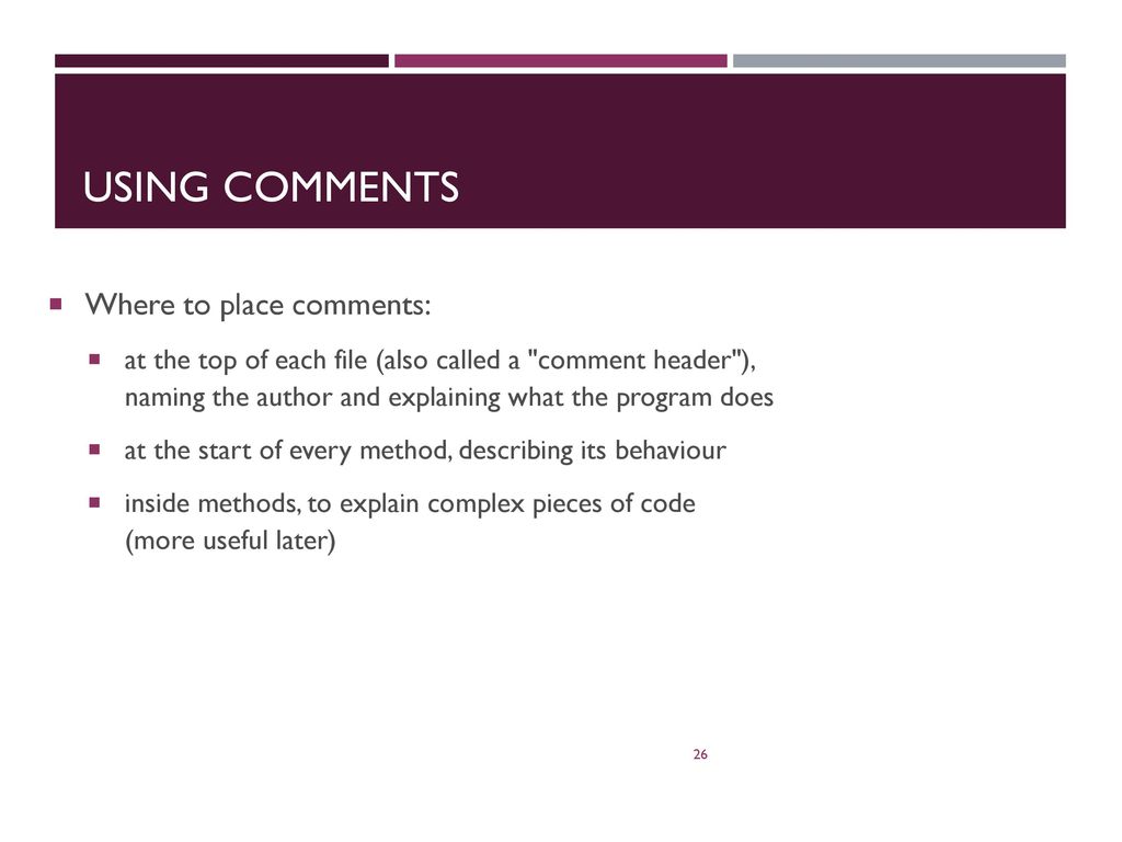 Chapter 3 GC 101 Java Fundamentals. - ppt download