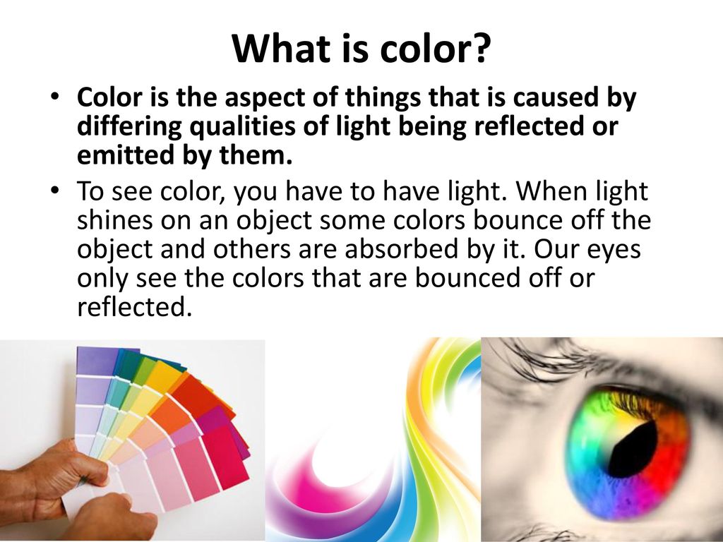 COLORs: What is it about?