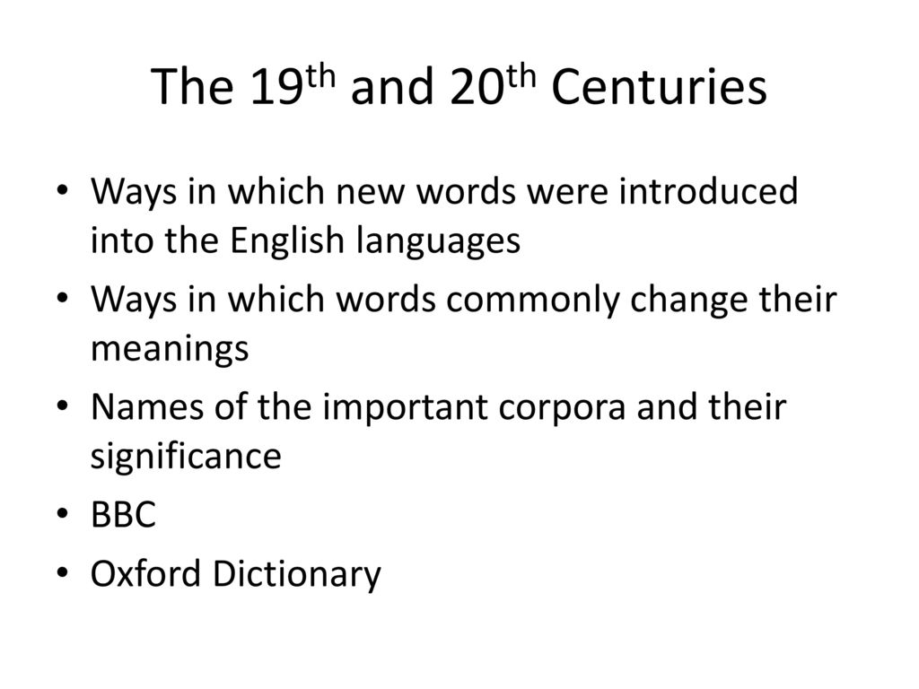 INTRODUCTION TO THE HISTORY OF ENGLISH ppt download