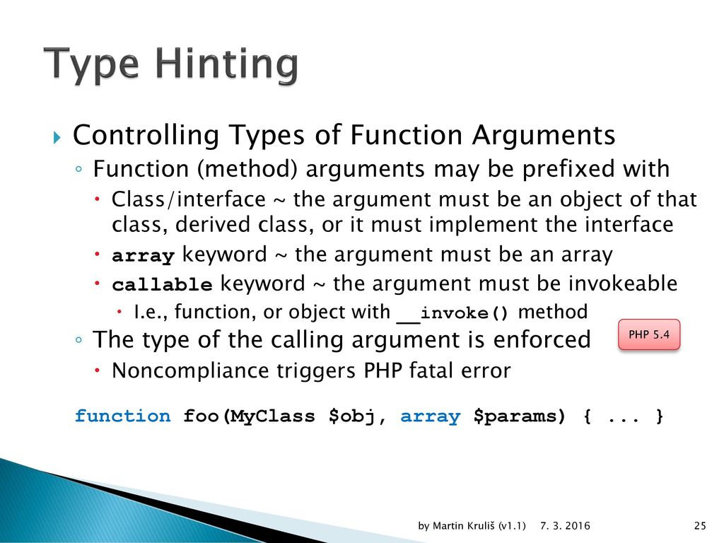 Object Oriented PHP Martin Kruliš - ppt download