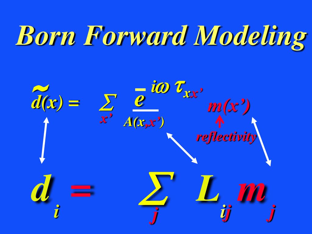 Zero Offset Data D L O O R G D Dr R G D Ppt Download