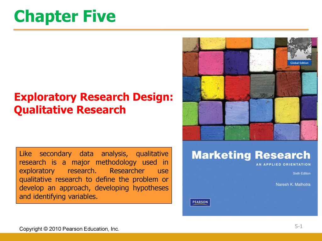 Chapter Five Exploratory Research Design: Qualitative Research