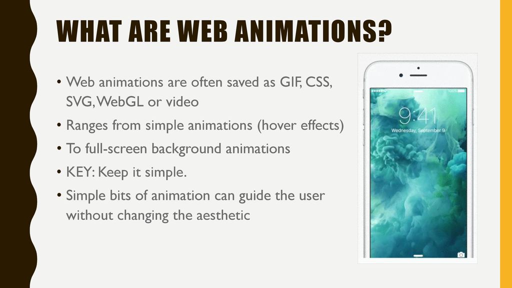 Animation for the Web. - ppt download