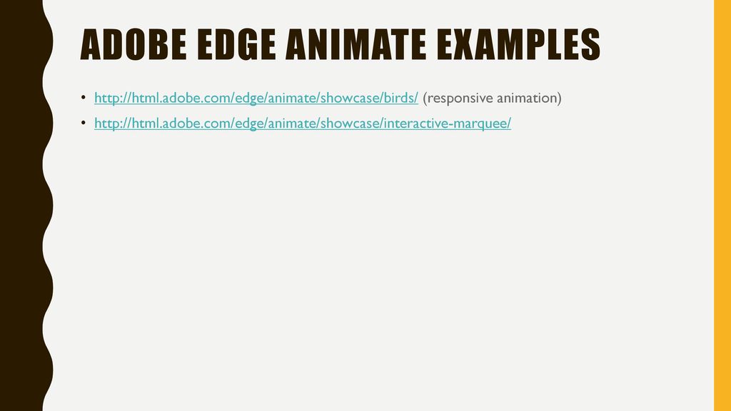 Animation for the Web. - ppt download