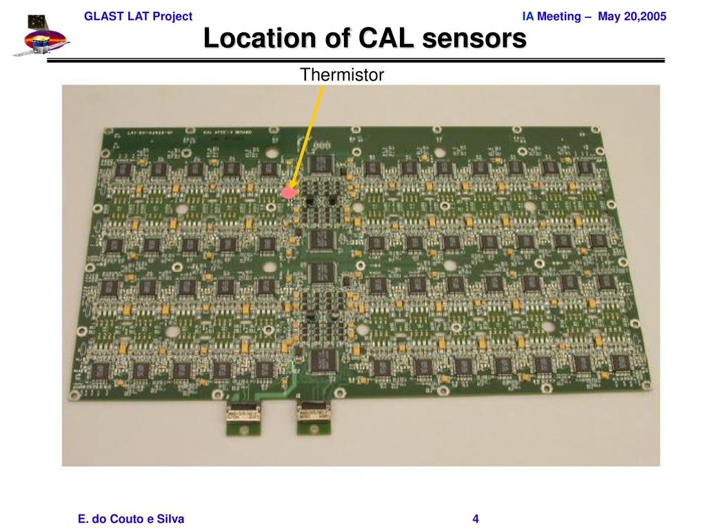 Location of CAL sensors