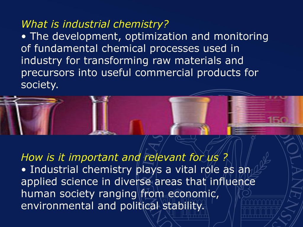 importance of chemistry in industrial field