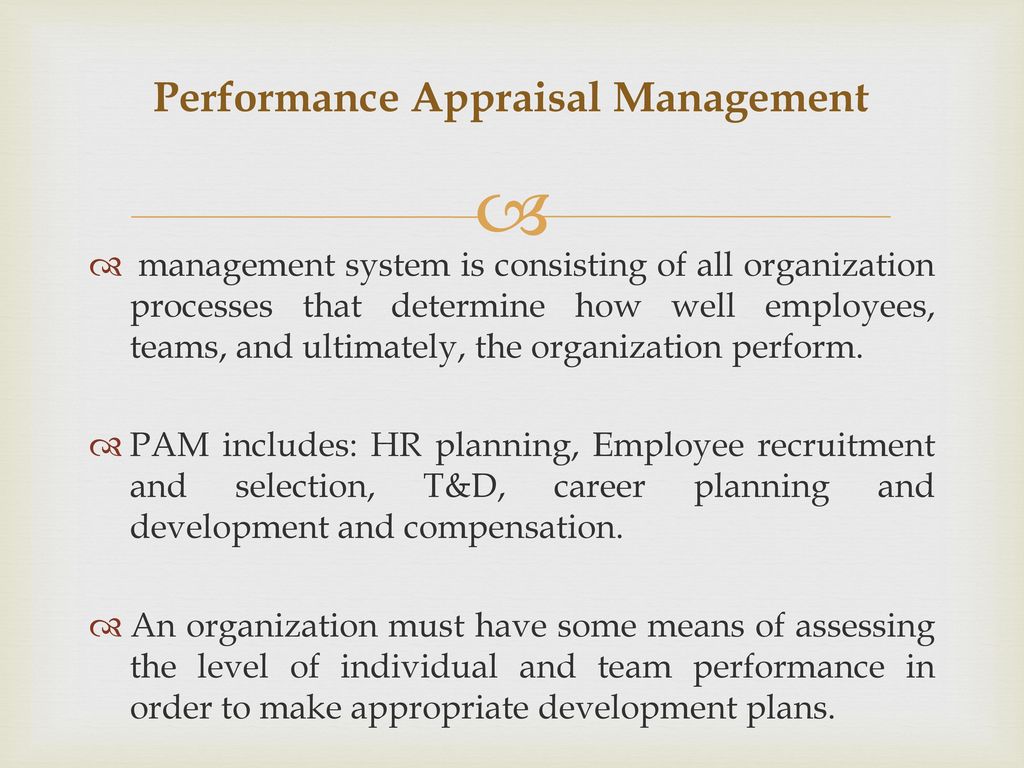 Performance Appraisal - ppt download