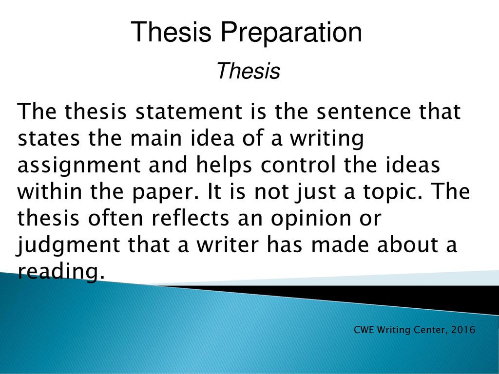 Thesis Preparation in APA style - ppt download