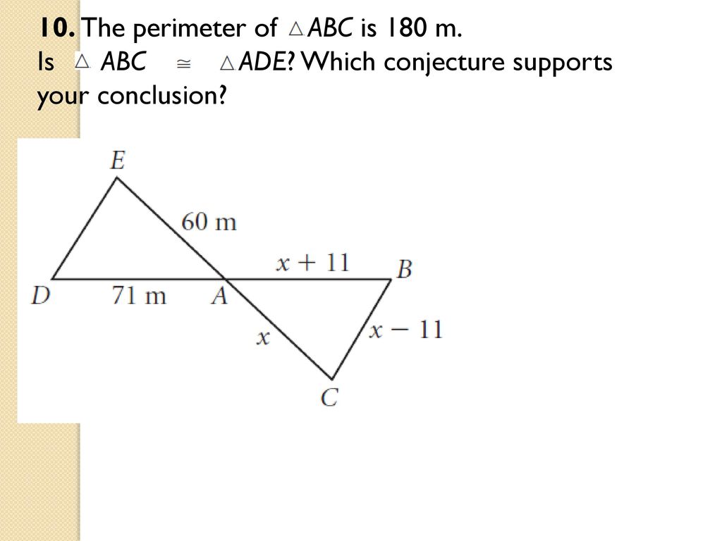 Triangle inequalities do now ppt download