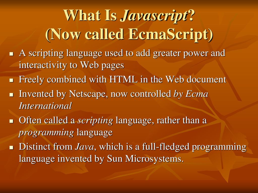 Introduction to Javascript - ppt download
