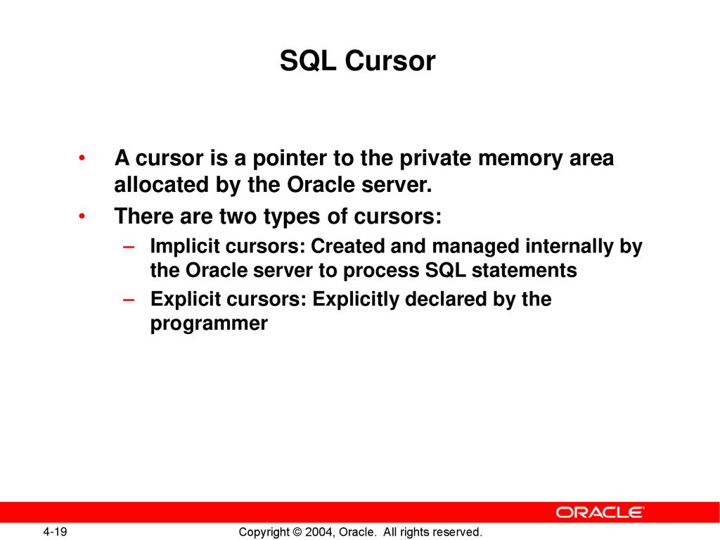 Interacting with the Oracle Server - ppt download