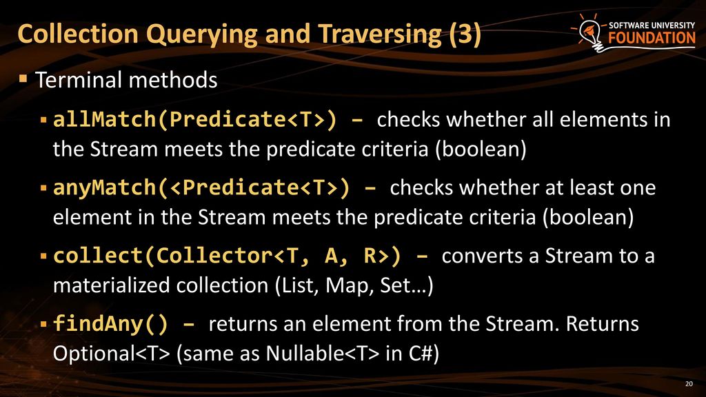Collection Querying and Traversing (3)